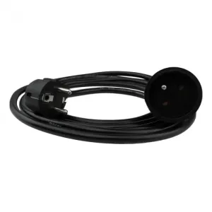 Berge Prodlužovací kabel 3m - černý #5916152