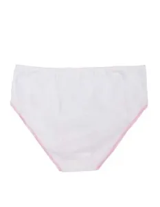 Dámské kalhotky s potiskem BETHAN bílé a růžové