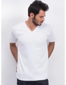 Bílé lehké pánské tričko