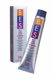 BES HiFi Hair Color 100ml - Barva na vlasy BES Hi-Fi - Barva na vlasy: 4.27 - kaštanově-tabáková fialová