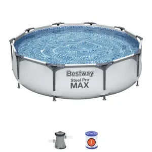 Bazén STEEL PRO MAX 3.05 x 0.76 m s filtrací, 56408
