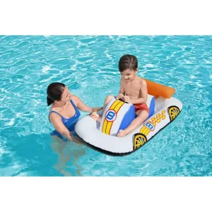 BESTWAY - Dětské nafukovací auto do vody s úchytem 110x75 cm