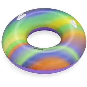 Bestway Kruh Rainbow Swim Tube 119 cm