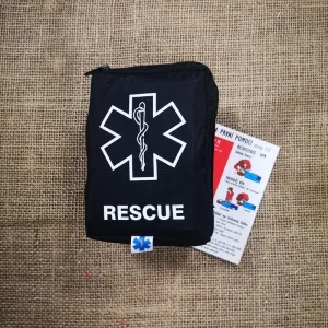 Bexamed Lékárnička RESCUE First Aid - černá