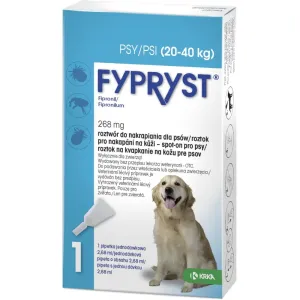 Antiparazitní spot-on FYPRYST pro psy - Xl (nad 40kg)