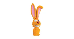 HIP HOP Latexová hračka oranžová    - dlouhé uši - 1ks