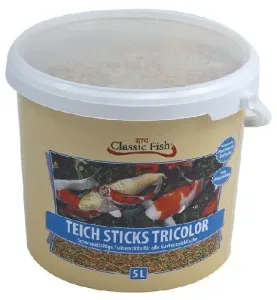 CLASSIC fish TEICHsticks TRICOLOR (vědro) - 5l