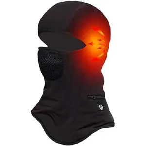 Vyhřívaná lyžařská maska Savior černá