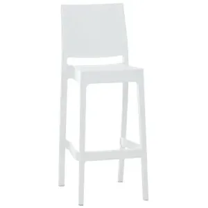 Barová židle May, bílá