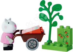 Stavebnice Peppa Pig Starter Set PlayBig Bloxx BIG s figurkou – s člunem od 1,5-5 let