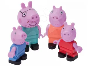 BIG dětské figurky rodinka Peppa Pig PlayBIG Bloxx 4 ks 57113