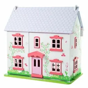 Bigjigs Toys Růžový domek pro panenky #2175752