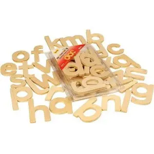 Dřevěné hračky - Psací abeceda
