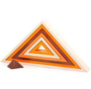 Bigjigs Baby Dřevěné skládací trojúhelníky #3769108