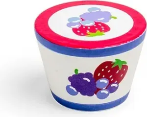 Bigjigs Toys Jogurt UGO do dětské kuchyňky modro-červený