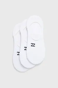 Ponožky Billabong pánské, bílá barva