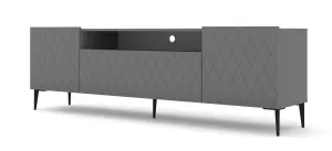 BIM TV stolek Diuna 193 cm, grafit mat + černá