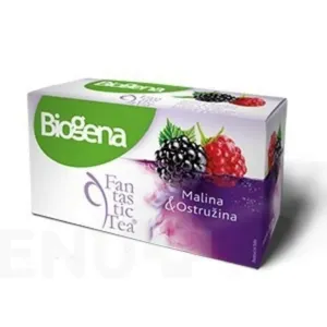 Biogena Fantastic Tea malina & ostružina 20x2,5 g #1154631