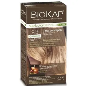 BIOKAP Delicato Rapid Barva na vlasy - 9.3 Světlá zlatá blond 135 ml