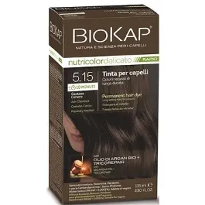BIOKAP Delicato Rapid Barva na vlasy - 5.15 Popelavě kaštanová 135 ml