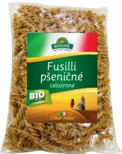 PRO-BIO, obchodní společnost s r.o. BIOLINIE celozrnné fusilli pšeničné BIO 500 g