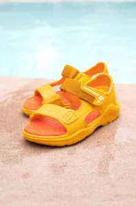 Dětské sandály Biomecanics žlutá barva
