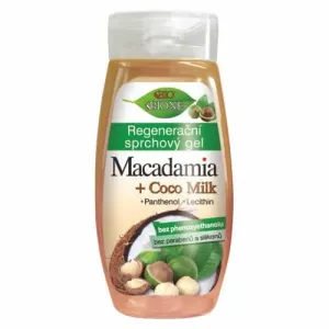 Bione Cosmetics Regenerační sprchový gel Macadamia + Coco Milk 260 ml