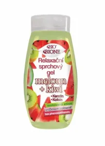 Bione Cosmetics Relaxační sprchový gel Bio Meloun & Kiwi 260 ml
