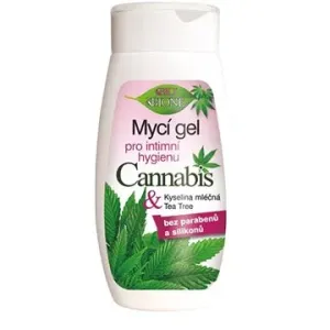 BIONE COSMETICS Bio Cannabis Mycí gel pro intimní hygienu 260 ml