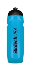 Sportovní láhev s nápisem - Biotech USA 750 ml Modrá priesvitná