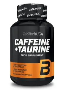 Caffeine + Taurine - Biotech USA 60 kaps