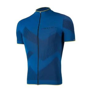 BIOTEX Cyklistický dres s krátkým rukávem - SOFFIO - modrá XS-S