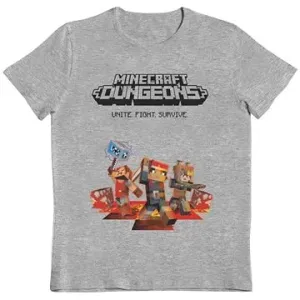 Minecraft: Dungeons - dětské tričko 11-12 let