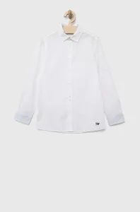 Dětská bavlněná košile Birba&Trybeyond bílá barva #5669004