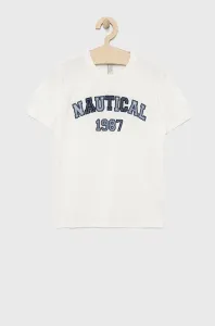 Dětské bavlněné tričko Birba&Trybeyond bílá barva, s aplikací #1988255