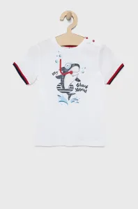 Dětské bavlněné tričko Birba&Trybeyond bílá barva, s potiskem #1988251