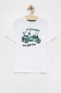 Dětské bavlněné tričko Birba&Trybeyond bílá barva, s potiskem #5943495