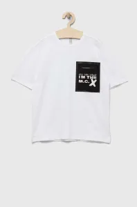 Dětské bavlněné tričko Birba&Trybeyond bílá barva, s potiskem #5902332