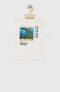 Dětské bavlněné tričko Birba&Trybeyond bílá barva, s potiskem #5475940