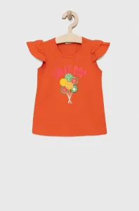 Kojenecké tričko Birba&Trybeyond oranžová barva #5991222