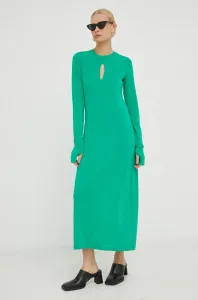 Šaty Herskind zelená barva, midi