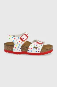 Dětské sandály Birkenstock bílá barva #1993908