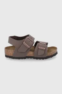 Dětské sandály Birkenstock hnědá barva #1976870