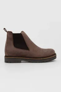 Kotníkové boty Birkenstock Stalon pánské, hnědá barva