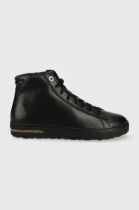 Kožené sneakers boty Birkenstock Bend Mid černá barva #5150509