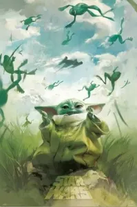 Star Wars - Hvězdné války - Grogu trénuje  - plakát