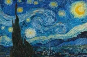 Plakát 61x91,5cm - Vincent van Gogh - Starry Night