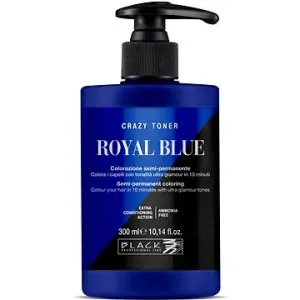 BLACK PROFESSIONAL Barevný toner na vlasy Royal Blue 300 ml