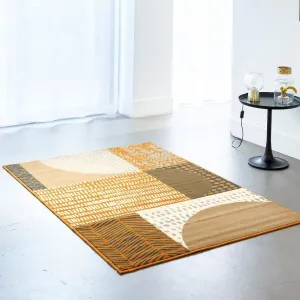 Dekorativní koberec s geometrickým vzorem #6000451