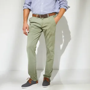 Chino jednobarevné kalhoty #4380074